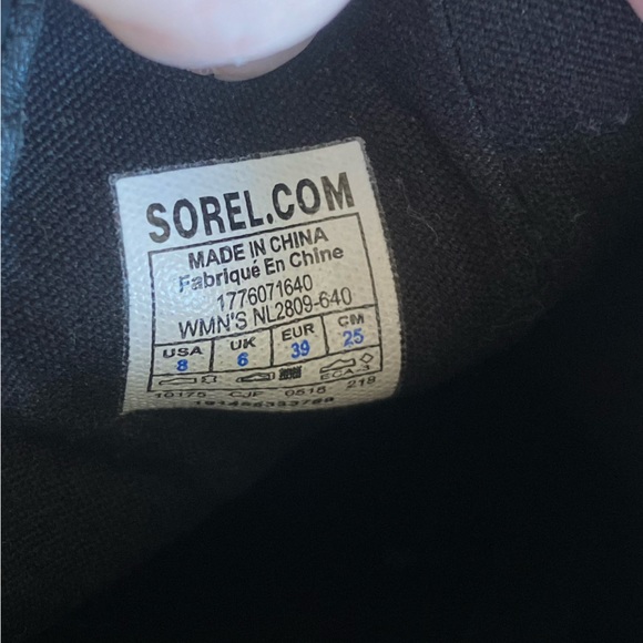 Sorel Lolla Cutout Booties Ankle Boots Maroon Suede Leather Size 8 - Picture 7 of 8